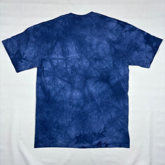 The Mountain Blue Tie-Dye Golden Retriever Puppy Dog USA Flag T-Shirt Adult Med - Picture 5 of 5